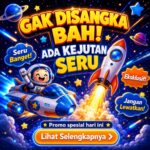 Gak Disangka Bah! Ada Kejutan Seru di VEGAS4D, Promo Spesial Hari Ini dengan Rocket dan Astronaut