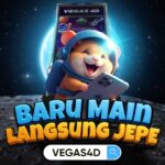 VEGAS4D dengan tema luar angkasa, mempromosikan jackpot besar dan promo spesial.