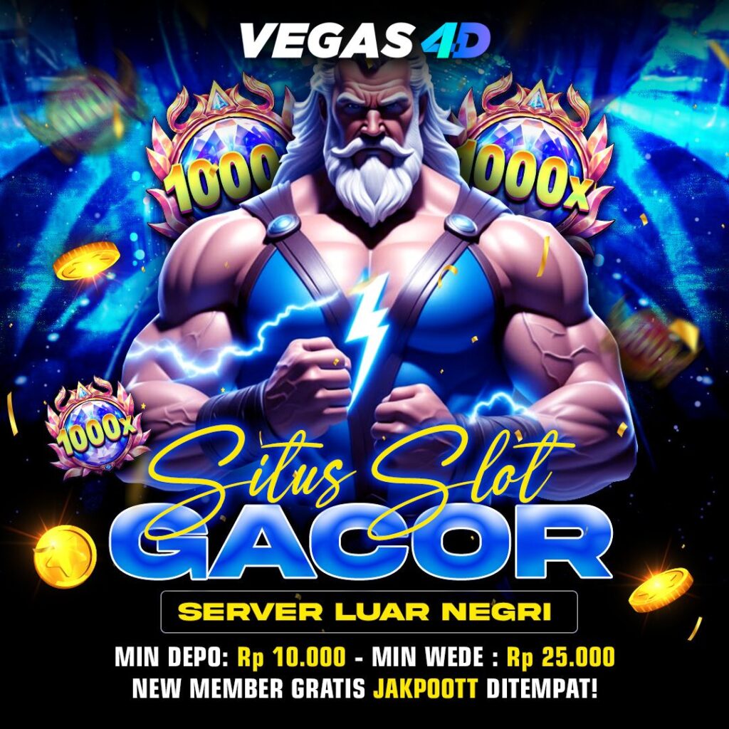 VEGAS4D situs slot gacor dengan tema jackpot futuristik