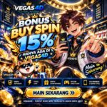 Game Vegas4D Bonus Buy Spin Mingguan 15% dengan promo fitur permainan terbaru